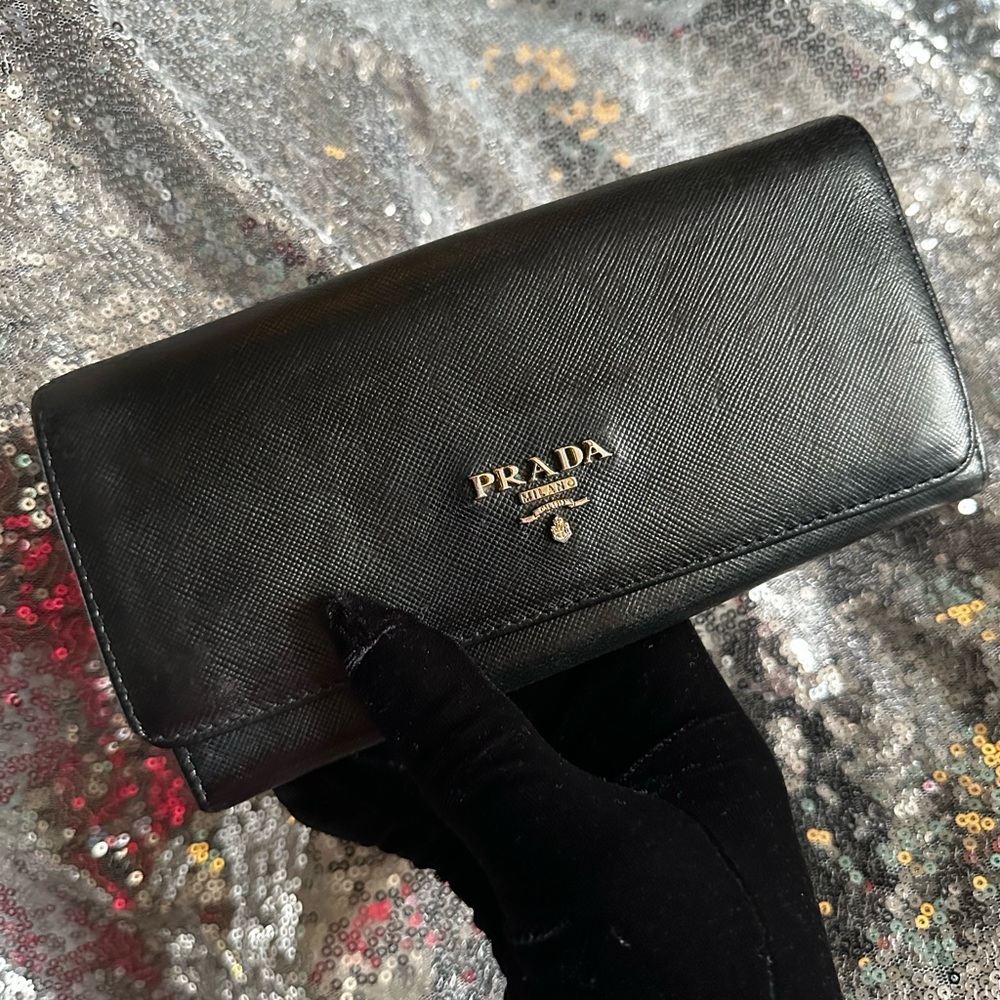 Prada Saffiano Leather Wallet